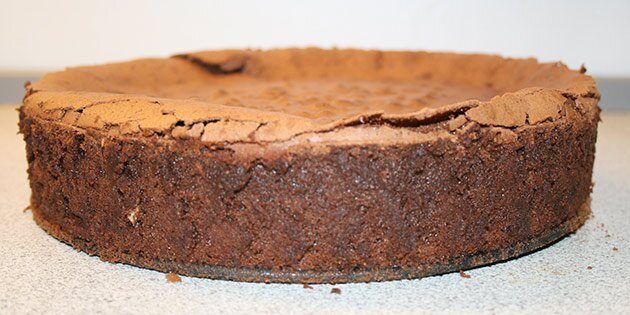 Afdæk Caroline Morse kode Blødende chokoladekage uden mel