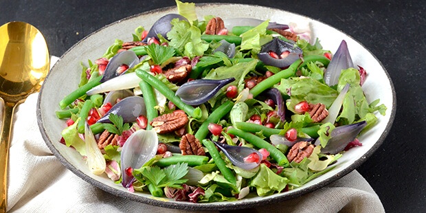Salat oksemørbrad