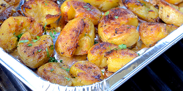 Kartofler grillmad (opskrift både til grill ovn)